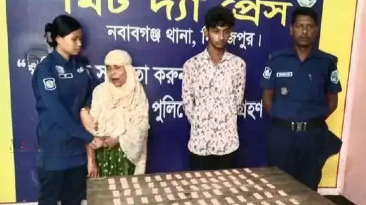 নবাবগঞ্জে ৮০০ পিস নেশার ট্যাবলেট জব্দ, আটক ২