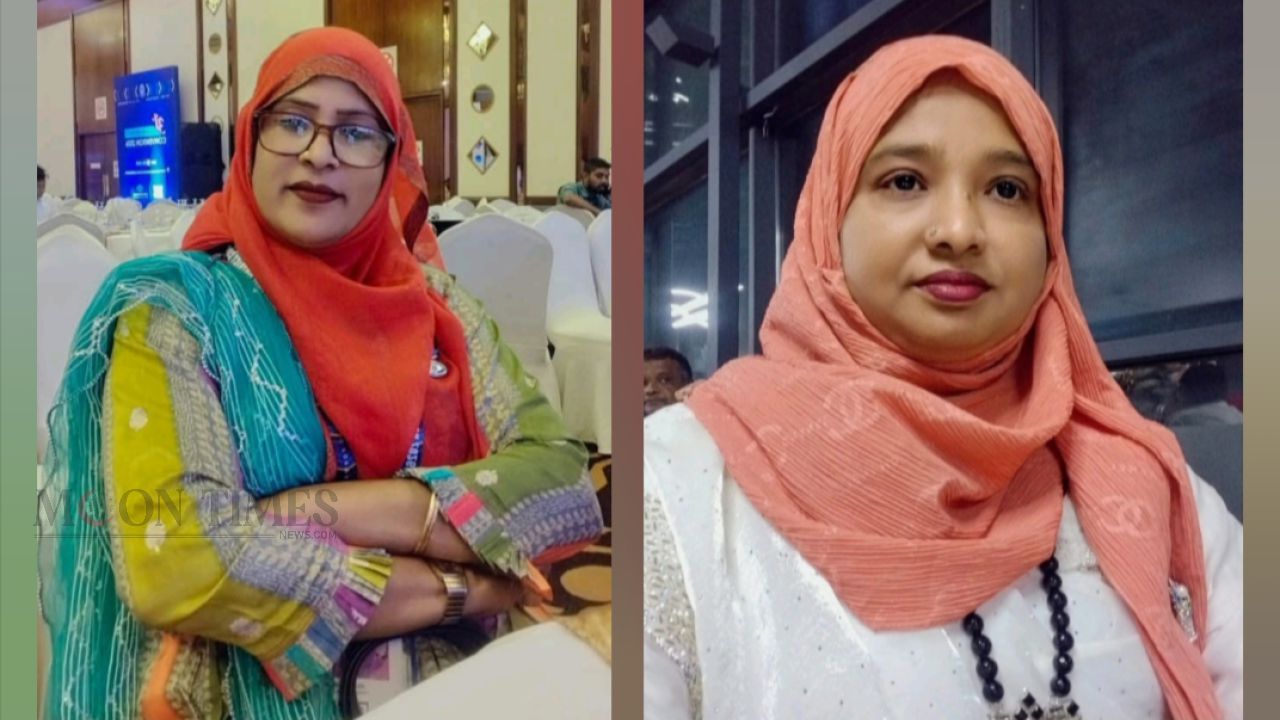 আশুলিয়া থানা মহিলা দলের সভাপতি জোৎস্না ও সাধারণ সম্পাদক মাহফুজা বেগম পলি