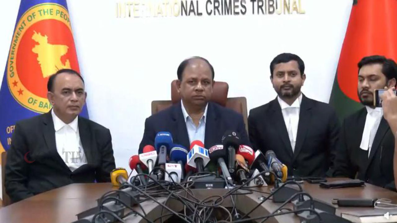 শেখ হাসিনাসহ মৃত্যুদণ্ডপ্রাপ্ত আসামিদের আর আপিলের সুযোগ নেই: চিফ প্রসিকিউটর
