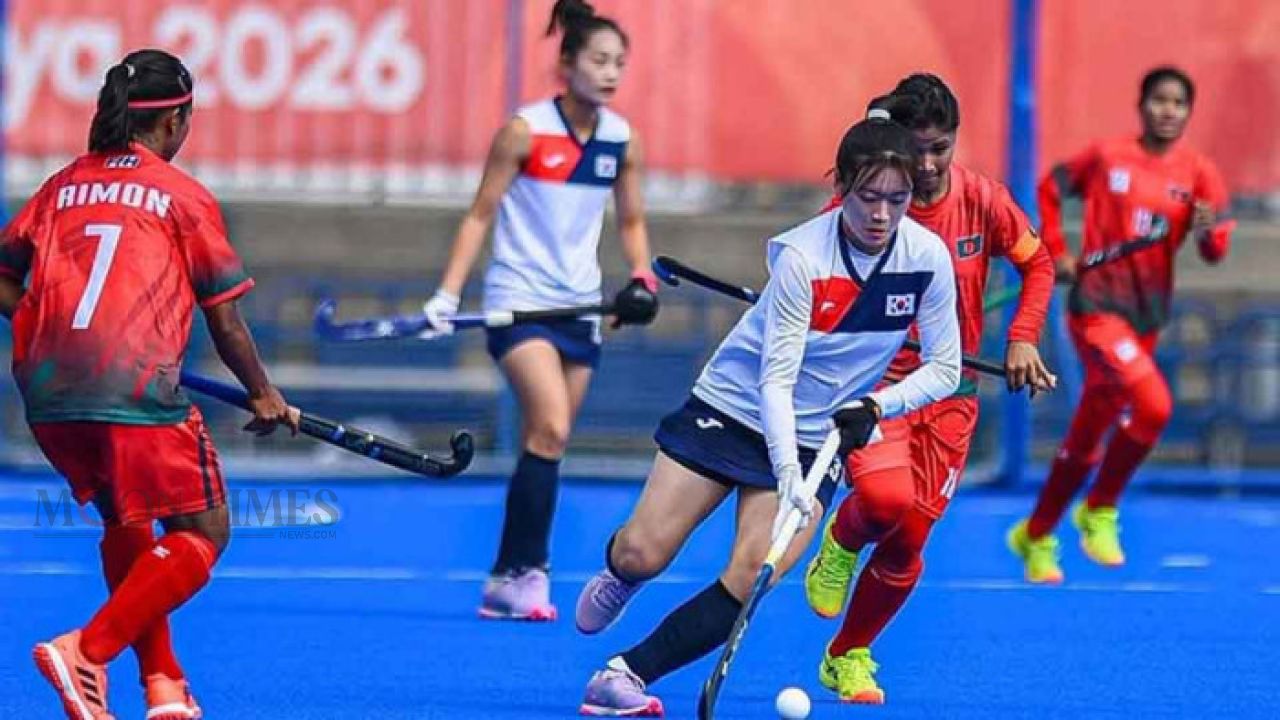 এবার দক্ষিণ কোরিয়ার কাছে ৮-০ গোলে হারলো বাংলাদেশের মেয়েরা