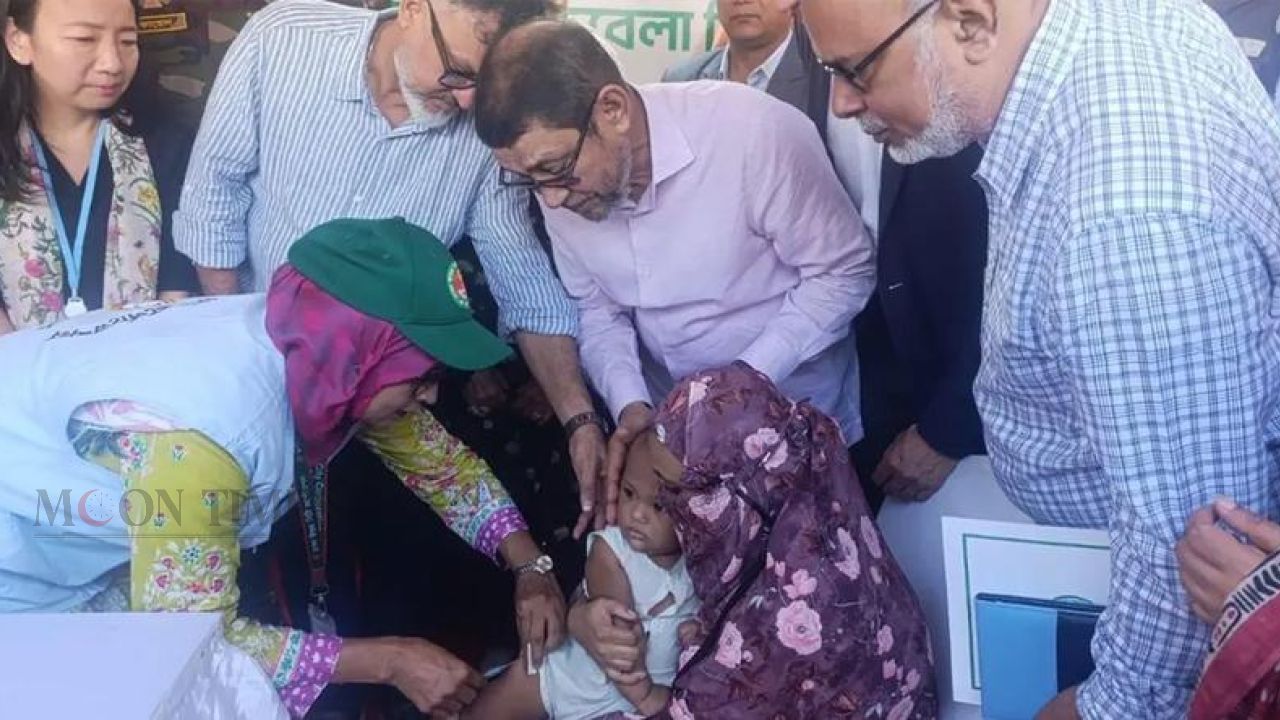দ্বিতীয় দফায় দেশব্যাপী ৩৪ লাখ শিশুকে হামের টিকাদান শুরু